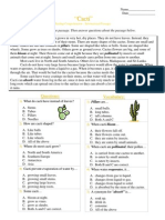 Informational Passages RC - Cactus