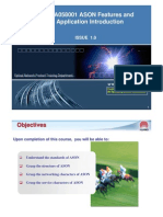 OTA058001 ASON Features and Application Introduction: Issue 1.0