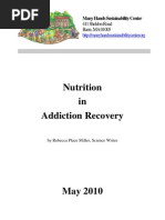 Nutrition in Addiction Recovery