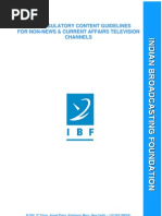 The Broadcasting Content Complaint Council Self Regulatory Guidelines For Non-News & Current Affairs Programmes - Abhishek Kadyan