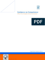 OISC Guidance On Competence July 2012