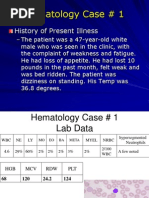 Hematology Cases