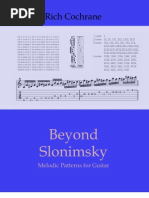 Beyond Slonimsky: Melodic Patterns For Guitar