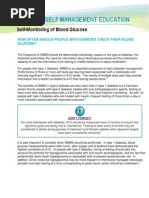 How Often Should People With Diabetes Check Their Blood Glucose?