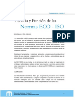 5.esencia y Función de Las Normas ECO - ISO