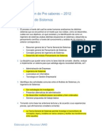 Act 1. Revisión de Pre-Saberes - Pensamiento de Sistemas