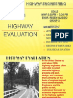 Highway Evaluation Report