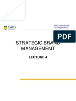 Strategic Brand Management: Amity International Business School