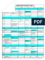 Academic Calendar Jul-Nov 2012