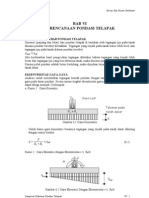 Perencanaan Pondasi Telapak