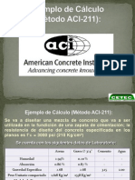 7 - Ejemplo Diseño Mezcla ACI