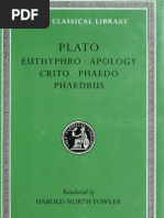 Plato - Euthyphro Apology Crito Phaedo Phaedrus