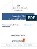 Rapport de Stage IAM Lina Zemmouri