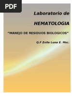 Laboratorio de HEMATOLOGIA