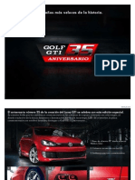 Cat Logo Golf Gti y Golf Gti 35 Aniversario 2012