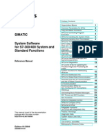 STEP 7 - System and Standard Functions For S7-300 and S7-400