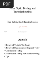 Fiber Optic Testing Troubleshooting