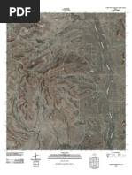 Topographic Map of Table Top Mountain