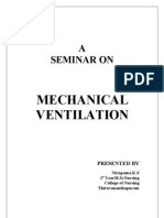 Mechanical Ventilation