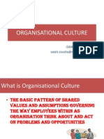 Organisational Culture