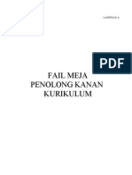 Fail Meja Penolong Kanan Kurikulum