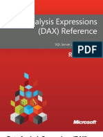 Data Analysis Expressions - DAX - Reference