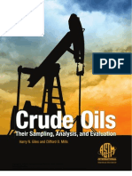 Crude Oils Their Sampling Analysis and Evaluation Mnl68-Eb.618867-1