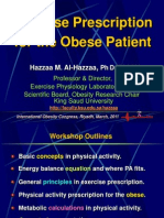 Exercise Prescription For Obese Patients - Inter Obesity Congress 2011