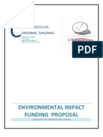 Environmental Grant Proposal - Brian M Touray - Zest Project