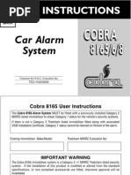 8165 User Instruction