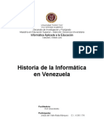 Historia de La Informática en Venezuela