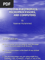 Digital Electronics, Microprocessors