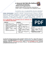 Proceso de Asimilación Ejército 2012-2013