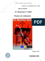 38 Bouchayer-Viallet - Dossier de Réalisation de Zac2004