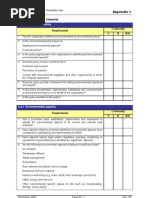 Iso 14001 Audit Checklist Templates