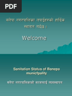 Sanitary Status of Banepa