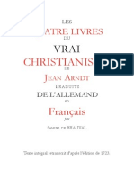 Les Quatre Livres Du Vrai Christianisme - Livre III - Livre de La Conscience