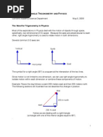 Primer Trig Physics