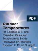 ASHRAE Rooftop Temperatures