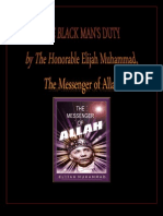 The Black Man's Duty by The Honorable Elijah Muhammad