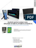 Spectrum Analyzer Aaronia Spectran HF-6000-Series PDF