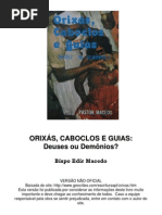 Edir Macedo - Orixás, Caboclos e Guias