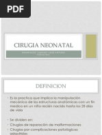 Cirugia Neonatal