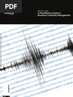 HB 292-2006 A Practitioners Guide To Business Continuity Management