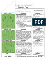 Practice Plan: United States Youth Soccer Association