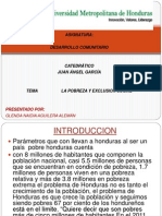 Diapositiva de Pobreza y Exclusion Social