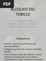 Bloqueo de Tobillo