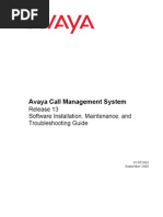 Avaya CMS R13 Installation Guide