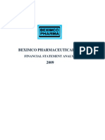 Financial Statement Analysis of Beximco Pharma LTD On 2009