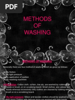 Methods of Washing